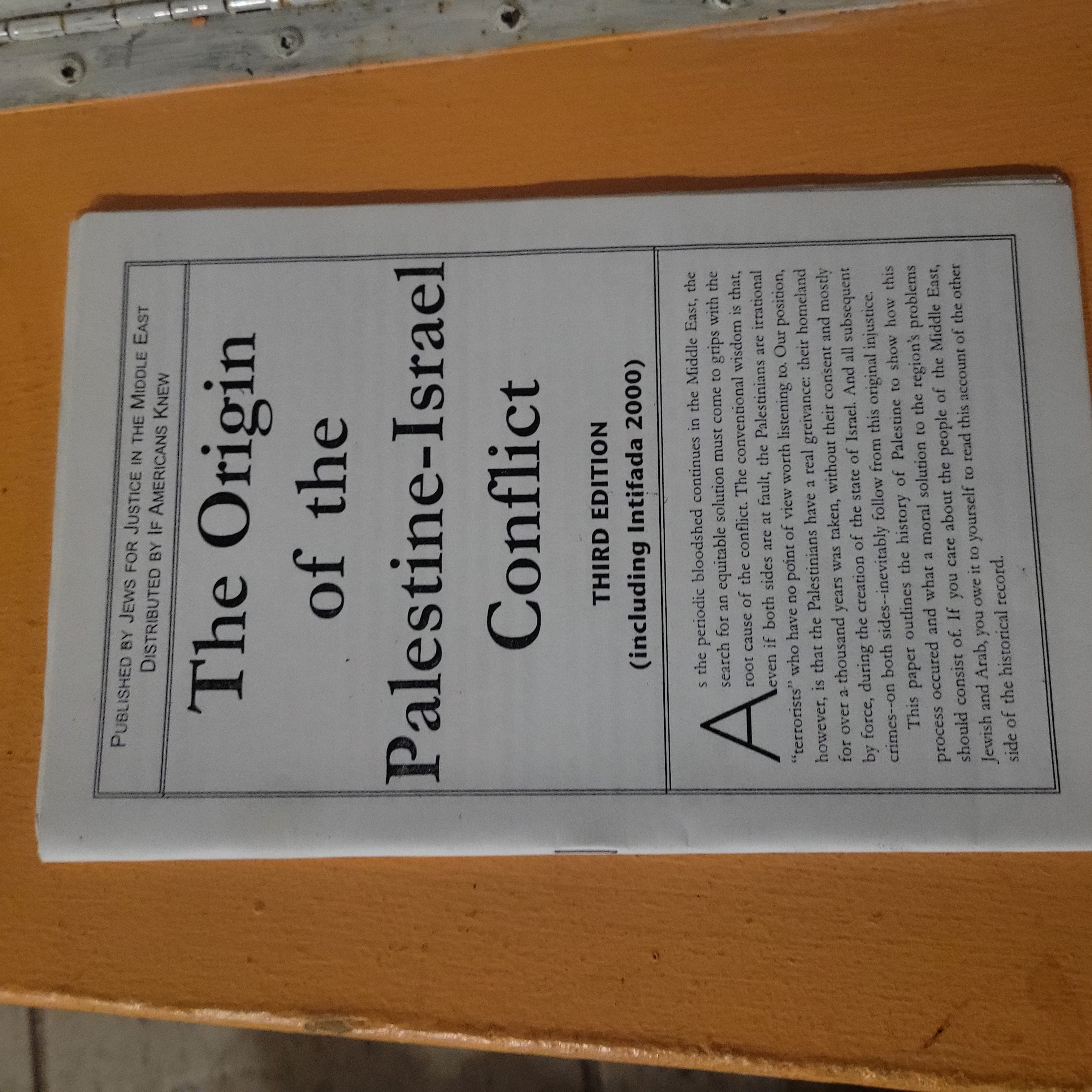 Bold faced title text and summary