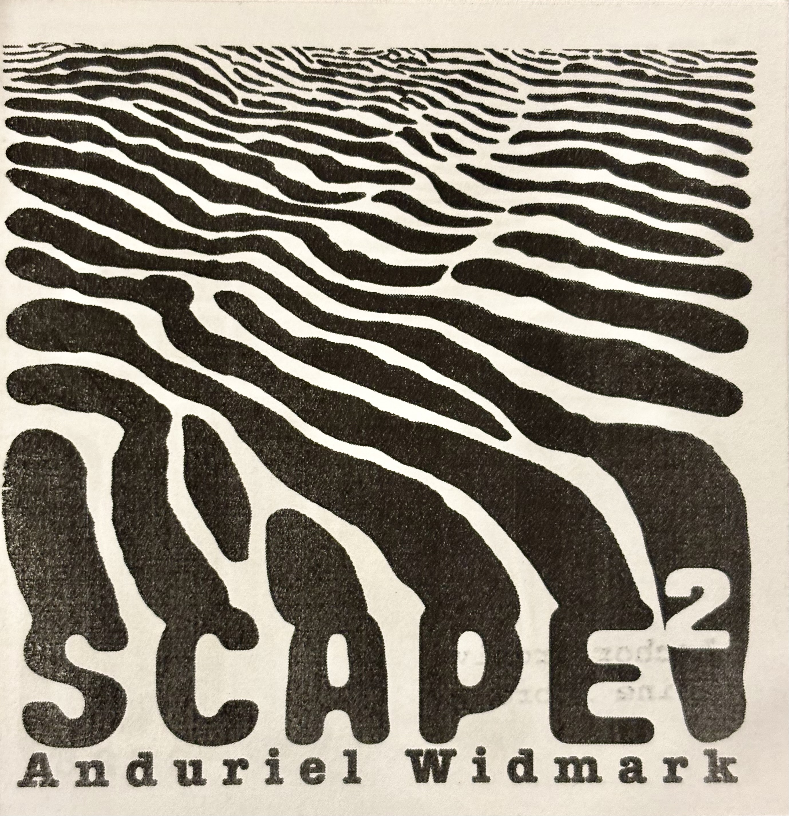 zine cover with abstract art 